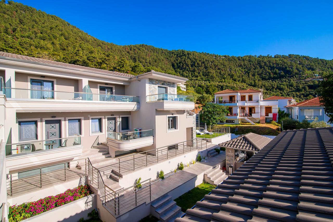 Semiramis Luxury Suites Chrysi Ammoudia ภายนอก รูปภาพ