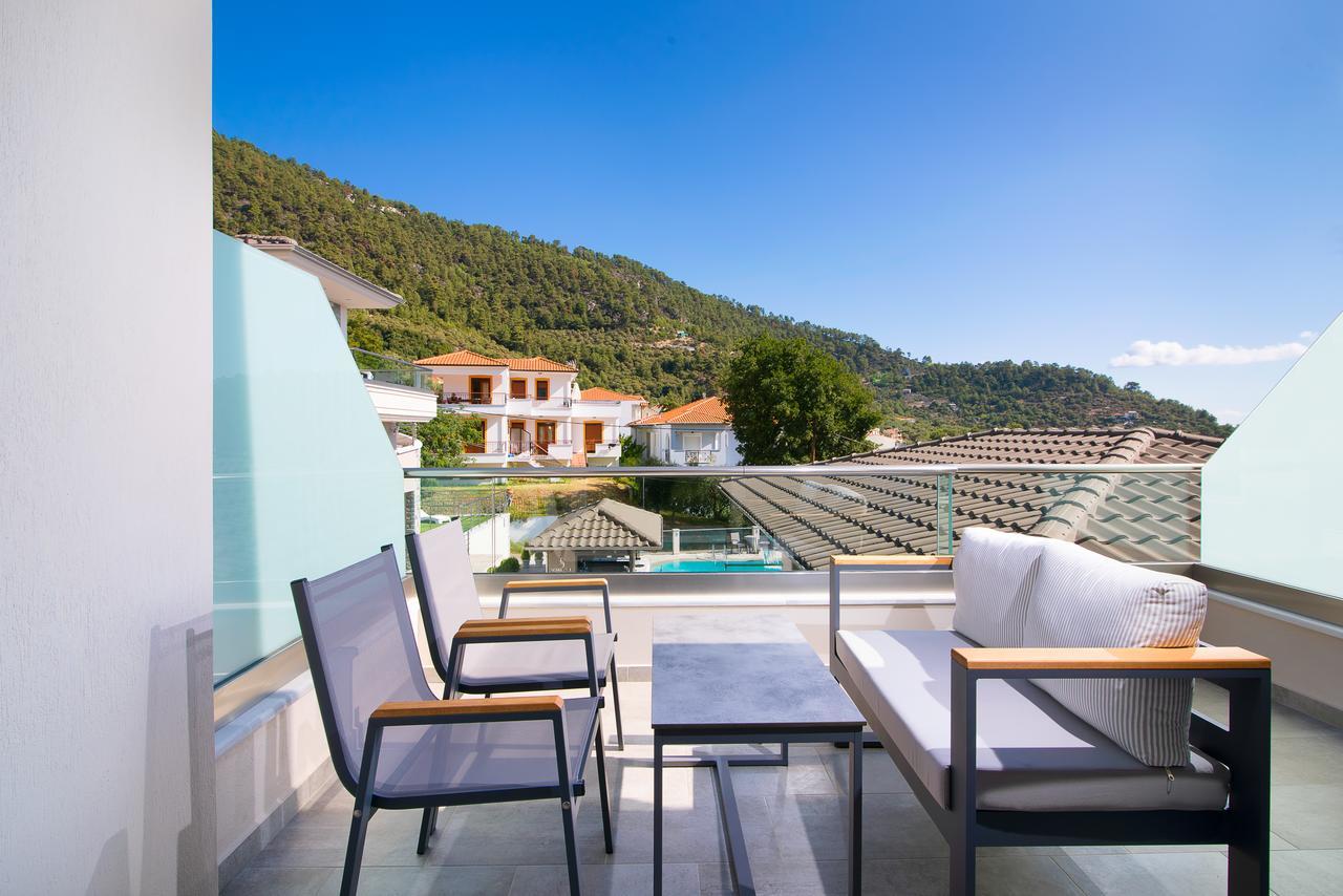 Semiramis Luxury Suites Chrysi Ammoudia ภายนอก รูปภาพ