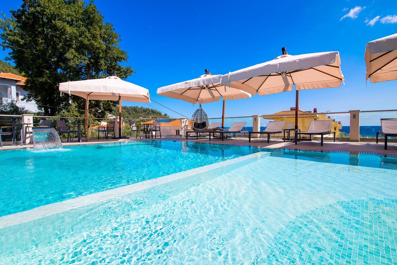 Semiramis Luxury Suites Chrysi Ammoudia ภายนอก รูปภาพ