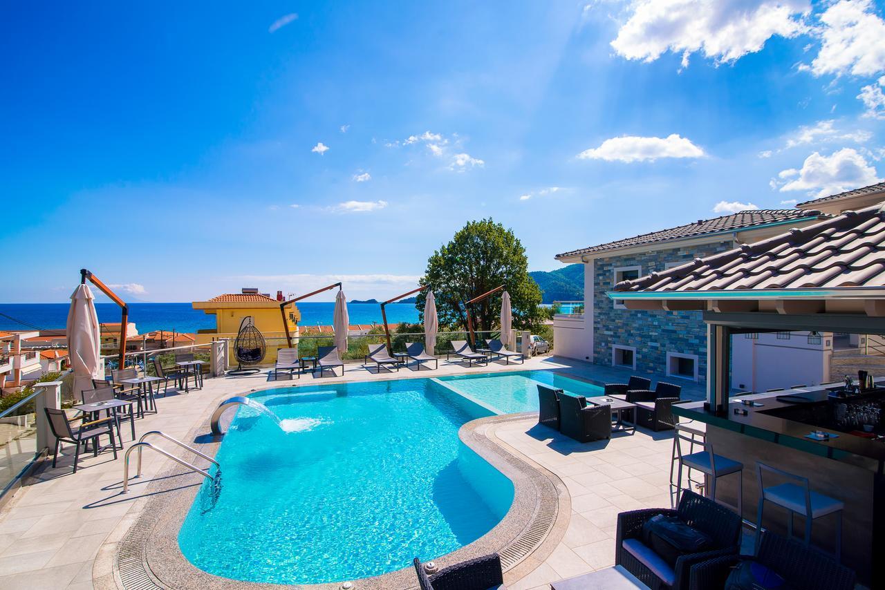 Semiramis Luxury Suites Chrysi Ammoudia ภายนอก รูปภาพ