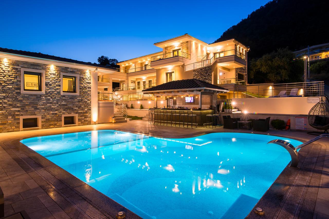 Semiramis Luxury Suites Chrysi Ammoudia ภายนอก รูปภาพ