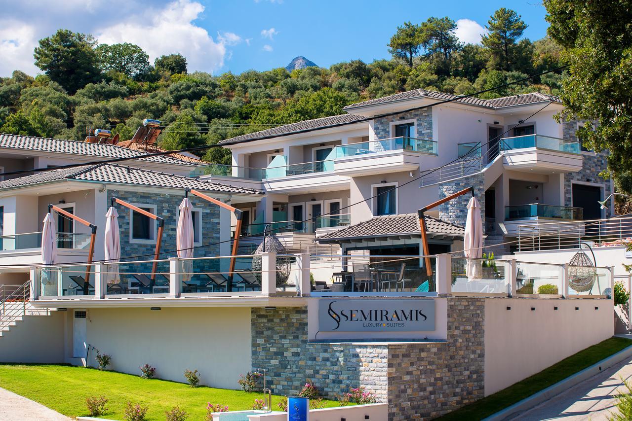 Semiramis Luxury Suites Chrysi Ammoudia ภายนอก รูปภาพ