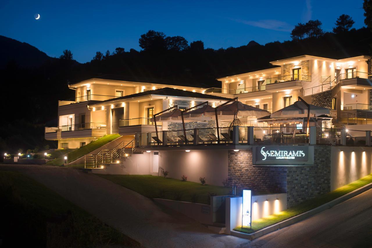 Semiramis Luxury Suites Chrysi Ammoudia ภายนอก รูปภาพ