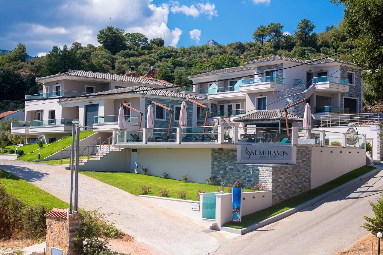 Semiramis Luxury Suites Chrysi Ammoudia ภายนอก รูปภาพ